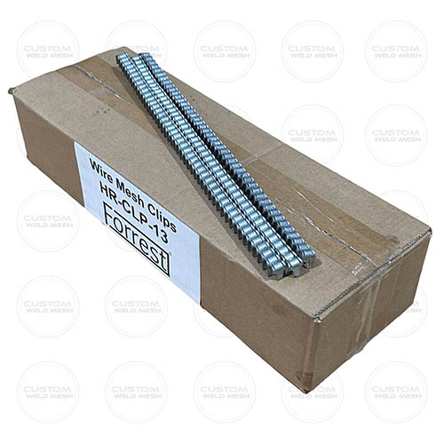 Hartco HR-CLP-13 galvanised finish clinch clips mattress clips uk made 
